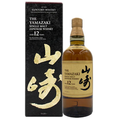 サントリー 山崎 12年 43% シングルモルト 700ml 箱付 ジャパニーズ ウイスキー